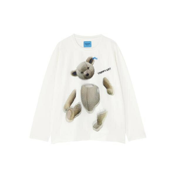 maxsix(マックスシックス）TEDDY BEAR 3D L／S TEE／ビーセカンド（B'2nd）