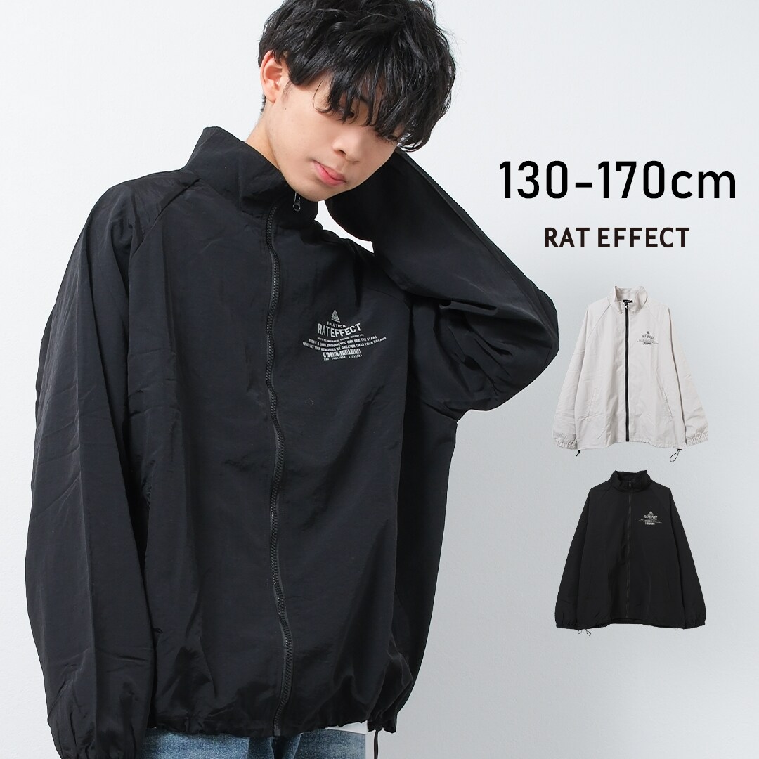 裏メッシュスタンドジップブルゾン/ラットエフェクト(RAT EFFECT)