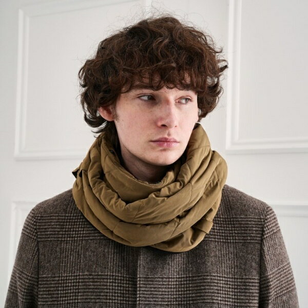 中綿マフラーベスト／タケオキクチ（TAKEO KIKUCHI）