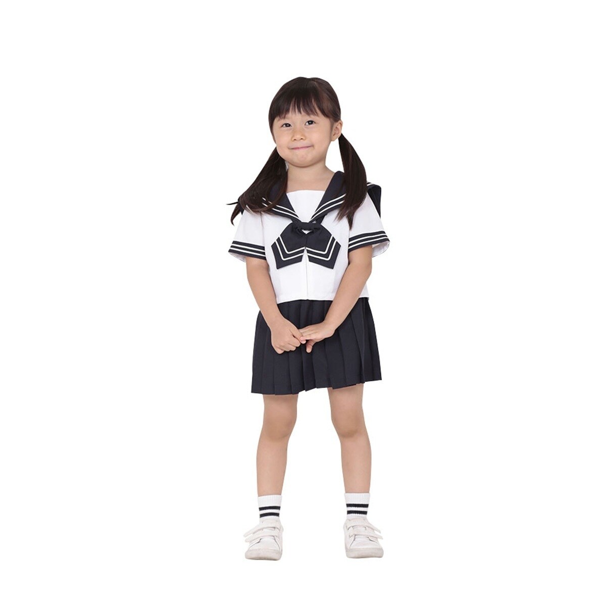 【 コスプレ 】 A＆T Collection KIDS セーラー服 制服 ホワイト キッズ／A＆TCollection（A＆TCollection）