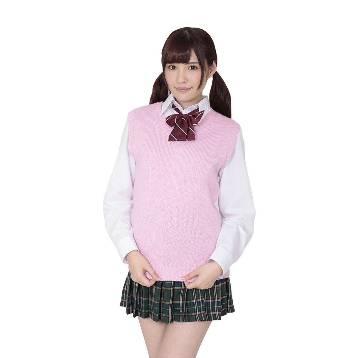 【 コスプレ 】 A＆T Collection しんぷる is ベスト ピンク 制服 ／A＆TCollection（A＆TCollection）