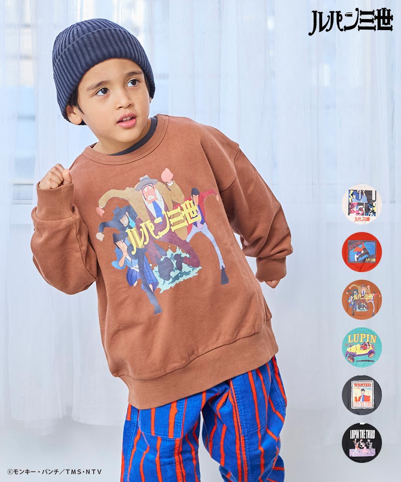 【ルパン三世】別注プリントトレーナー／マーキーズ（MARKEY'S）
