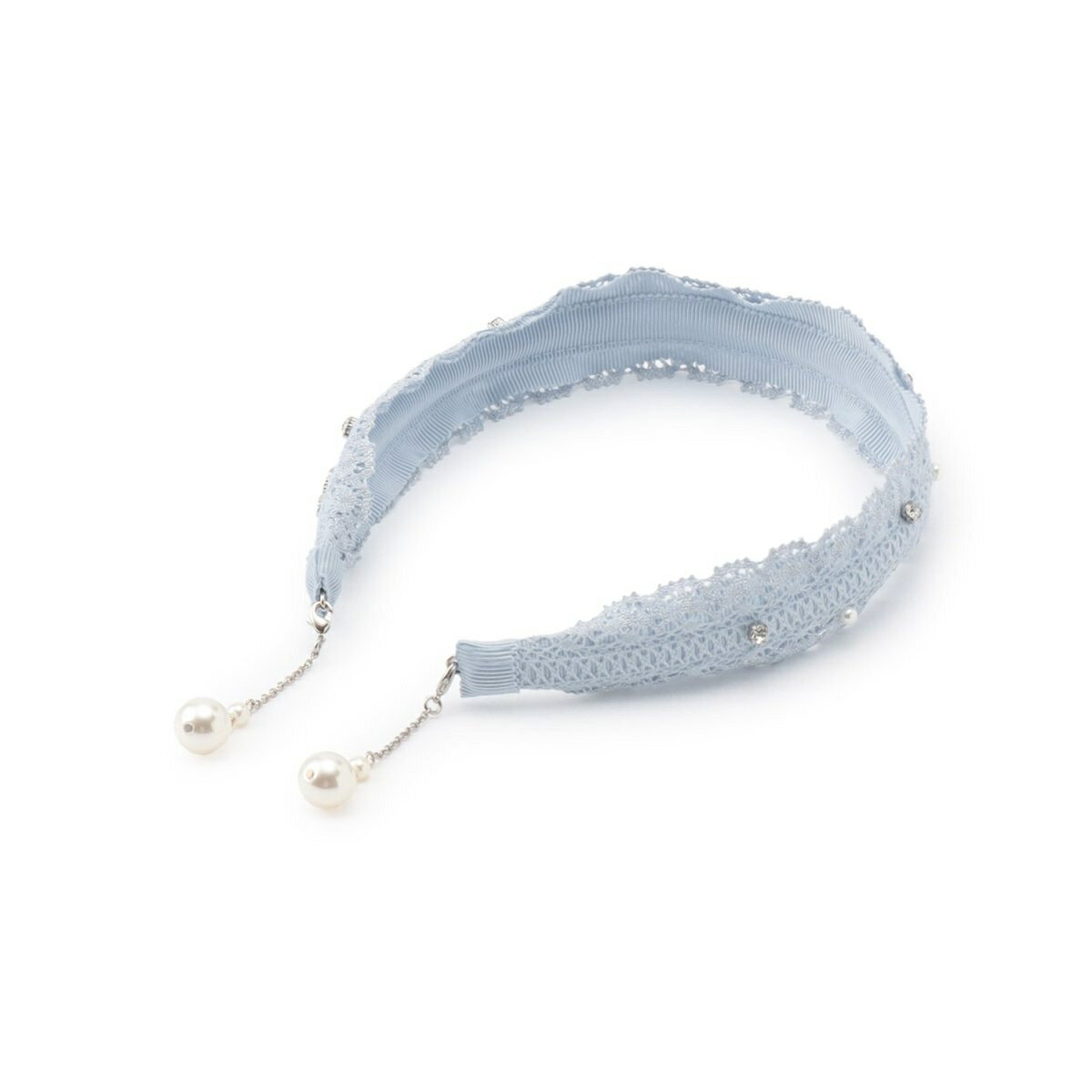 ラメレース　カチューシャ／メゾピアノ（mezzo piano）