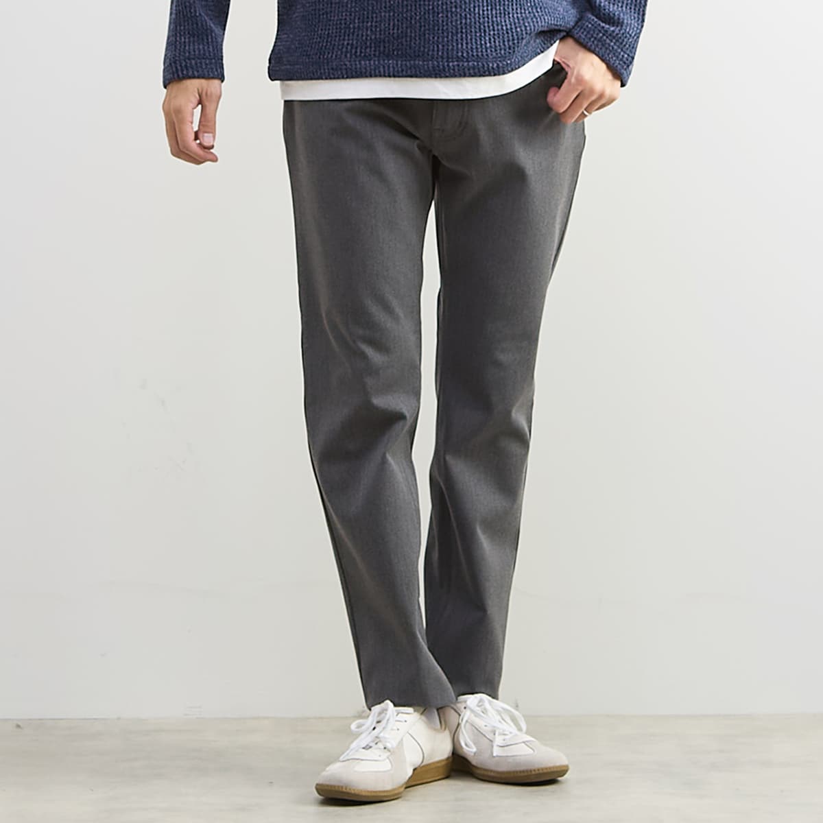 TR裏起毛ストレッチ5ポケットパンツ／メンズメルローズ（MEN'S MELROSE）
