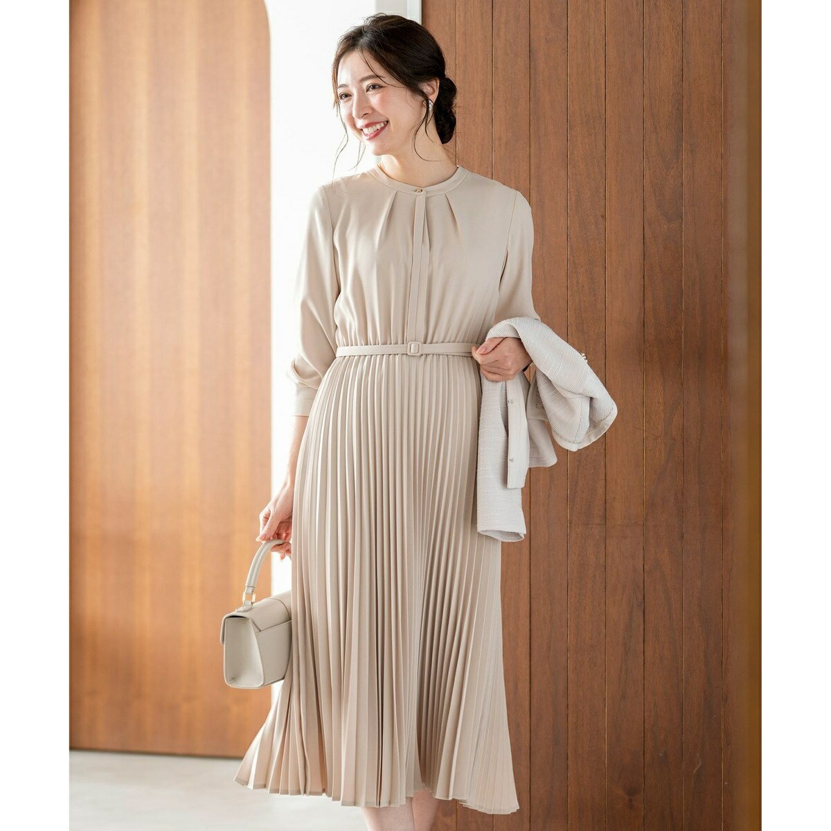 ノーブルプリーツ ワンピース／エニィスィス（ANY SIS）