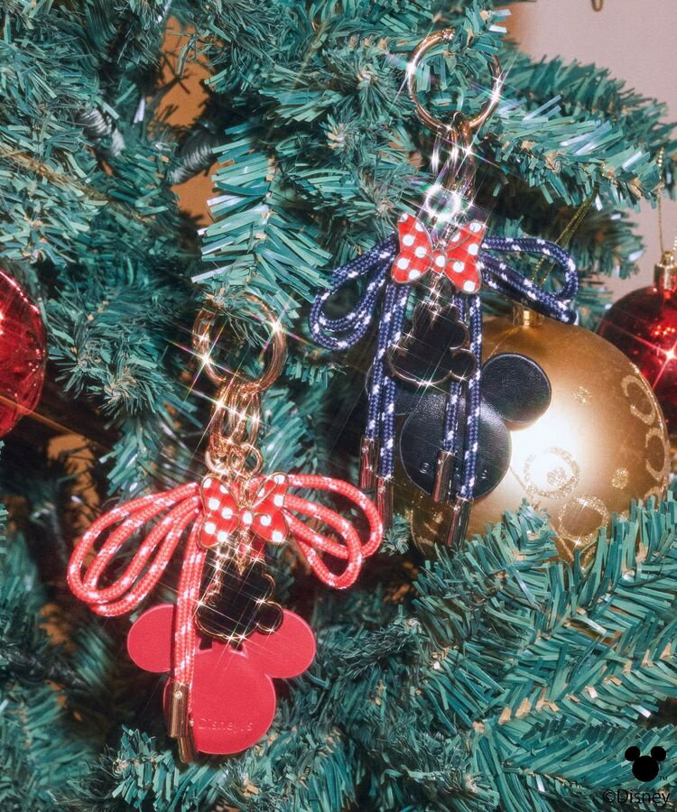 【予約】Disney／ミッキーミラー付きチャーム／アースミュージック＆エコロジー（earth music＆ecology）のサムネイル