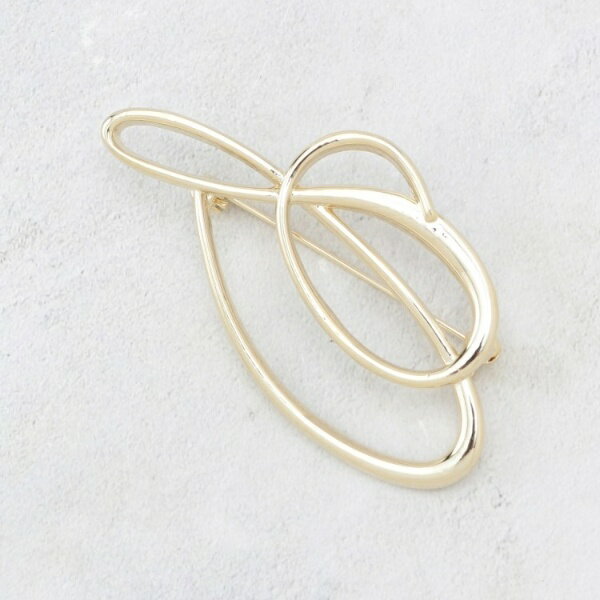 メタルラインブローチ／オペークドットクリップ（OPAQUE.CLIP）