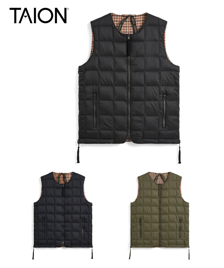 Universal Works x TAION リバーシブルダウンベスト / 3カラー [UW-TA／タイオン（TAION）