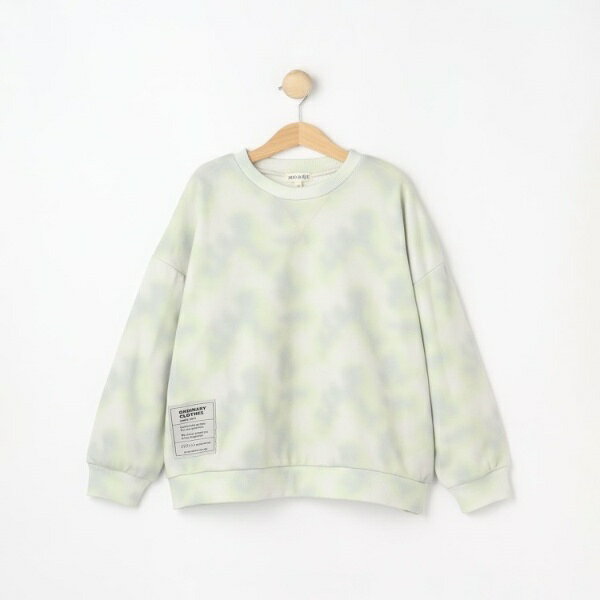 【130-150cm】タイダイ柄プリント裏毛スウェット／シューラルー（SHOOLARUE）