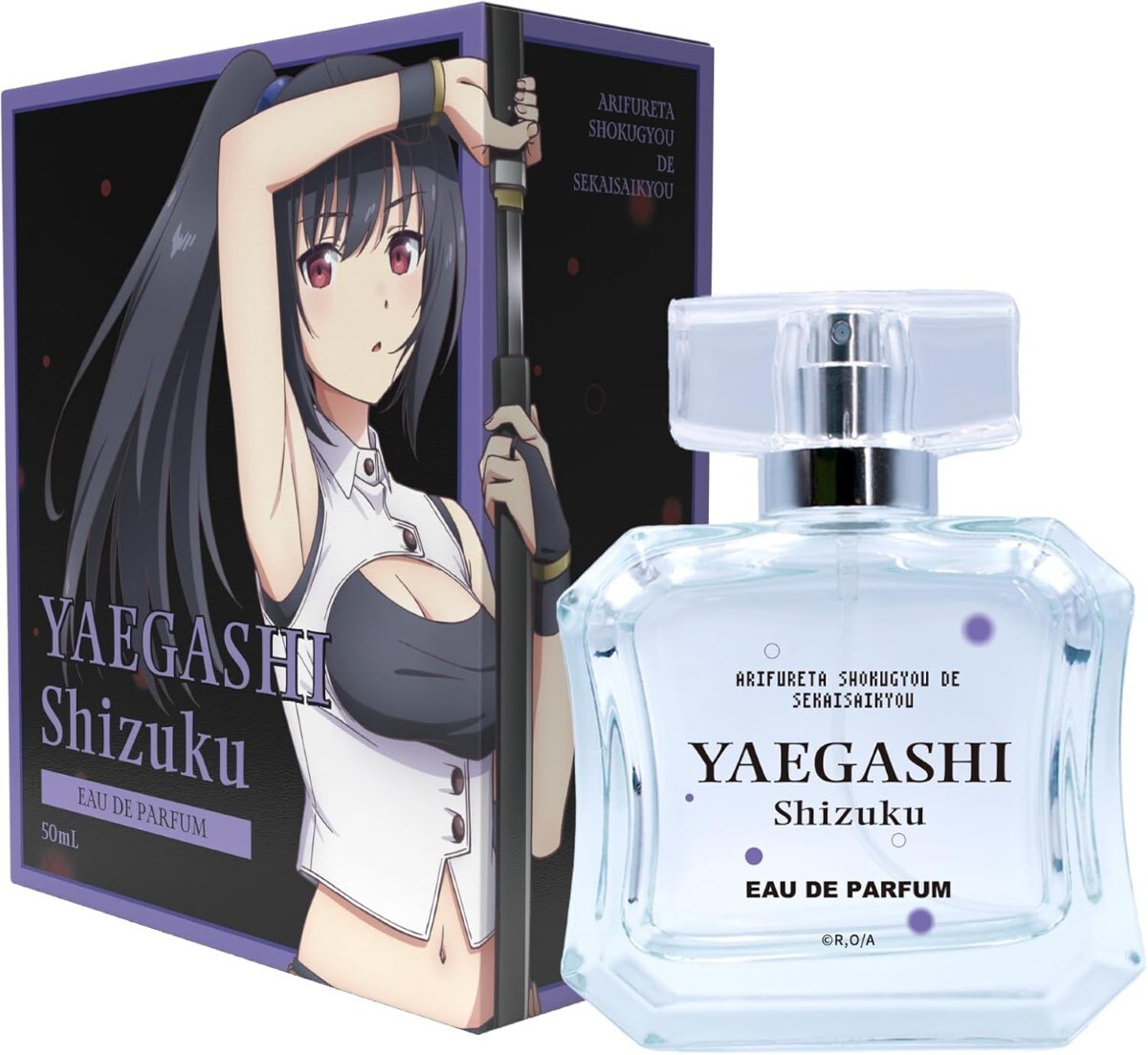 [型番:4582731770446]八重樫雫をイメージした香水です。オレンジブロッサムやスイートピーの爽やかながらも落ち着いた花々の香りは、冷静沈着で思慮深い性格を表現しました。その中から徐々に顔を出すエーデルワイスの可憐な香りは、可愛い物...