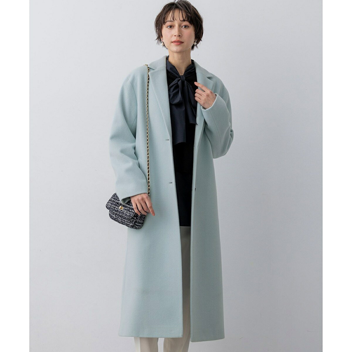 【WEB＆一部店舗限定】ウールモッサ チェスターコート／23区（23KU） 0101marui-13103689 丸井(マルイ)楽天市場店 パッケージ画像
