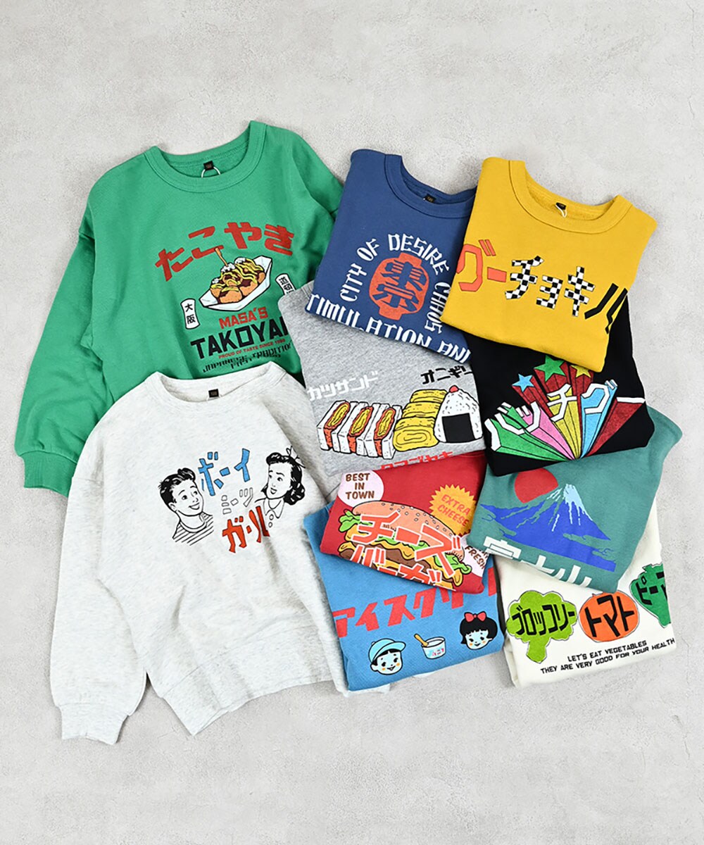 ジャパニーズプリントトレーナー／マーキーズ（MARKEY'S）