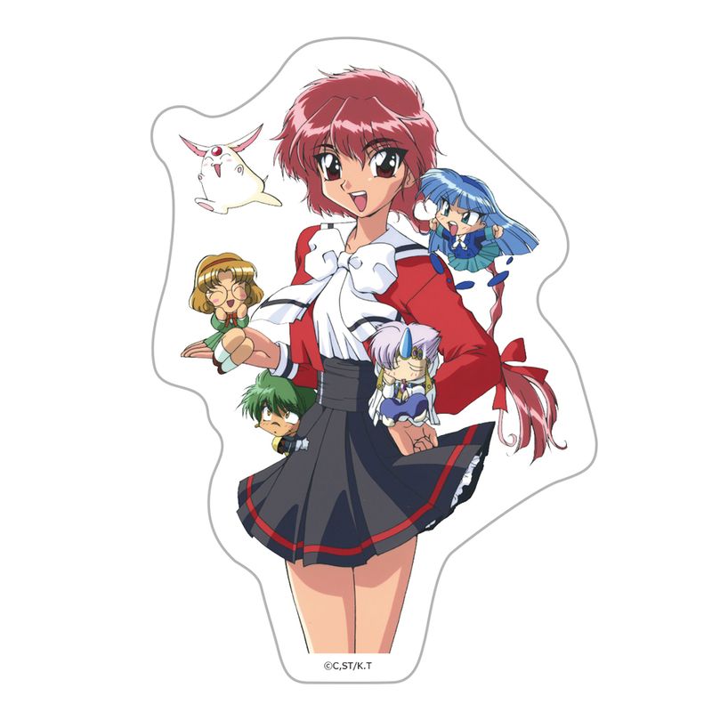 魔法騎士レイアース_ダイカットステッカー 光＆ミニキャラ／colleize（colleize）