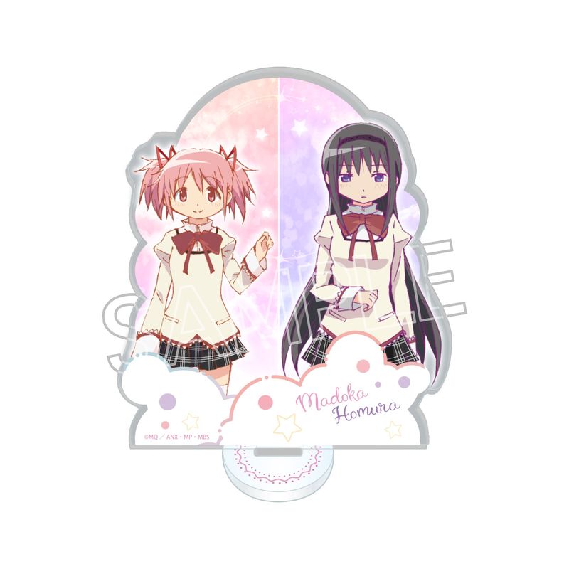 魔法少女まどか☆マギカ_シャインシリーズ アクリルスタンド まどか＆ほむら／colleize（colleize）