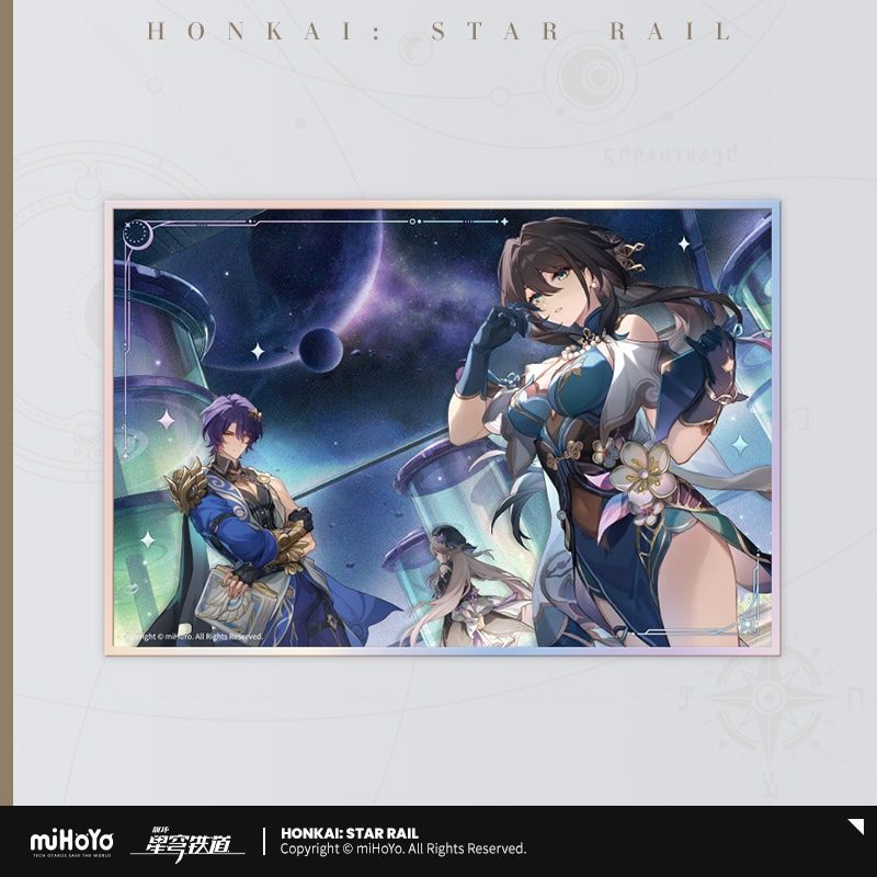 Toilet Articles - 崩壊:スターレイル_星間旅行シリーズ アクリル色紙 只人と神の栄冠／colleize（colleize）