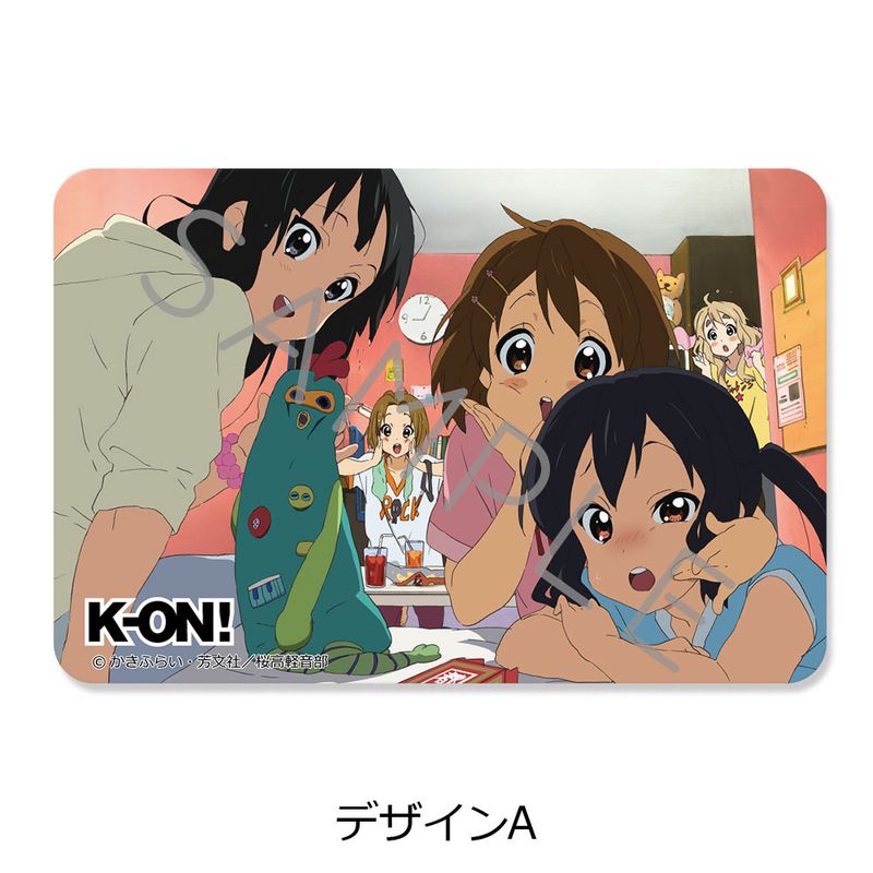 けいおん!_クリアカードステッカー デザインA／colleize（colleize）