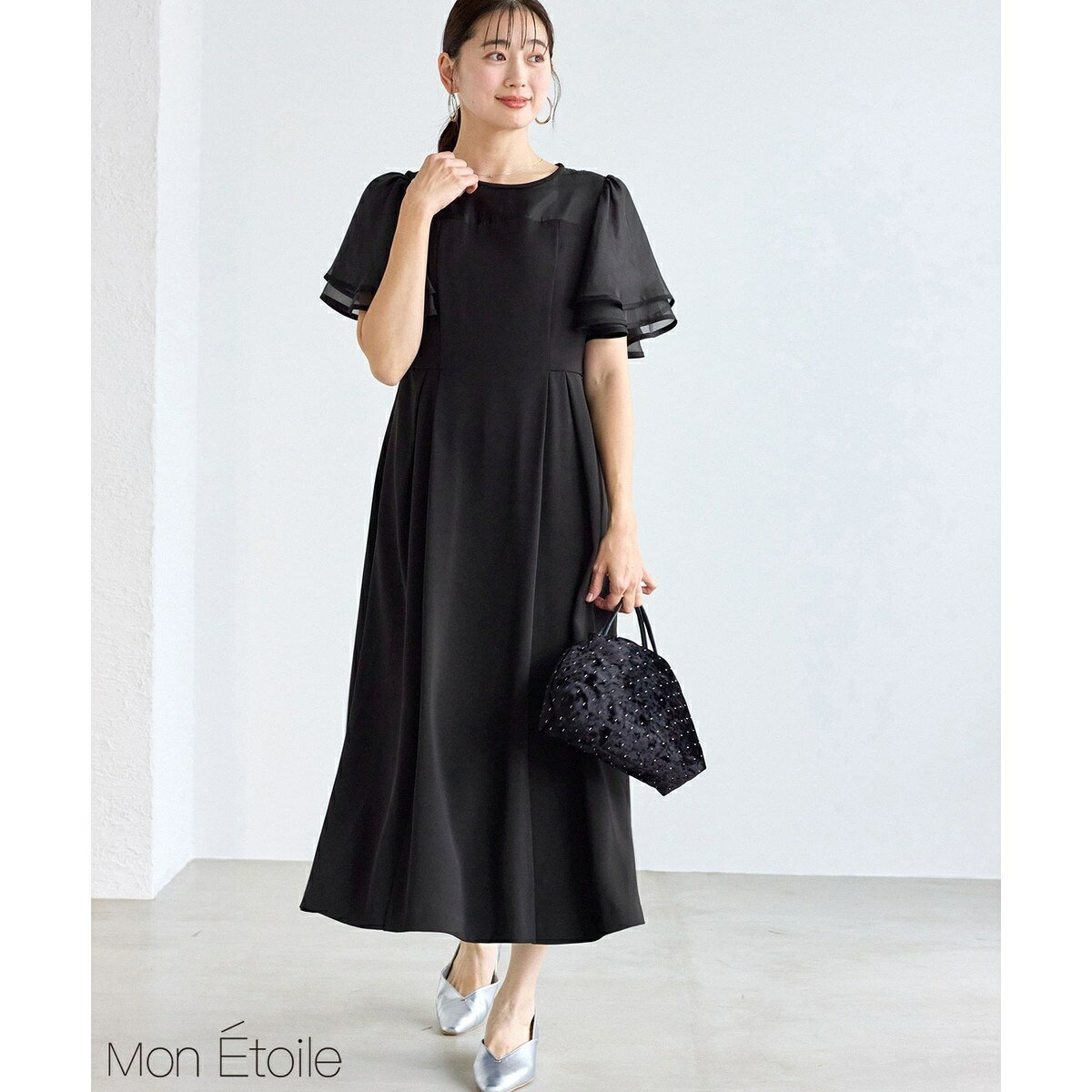【Mon E’toile/モンエトワール】フレア袖ビスチェデザインワンピース／ロペピクニック（ROPE' PICNIC） 0101marui-13108430 丸井(マルイ)楽天市場店 サンプル画像2