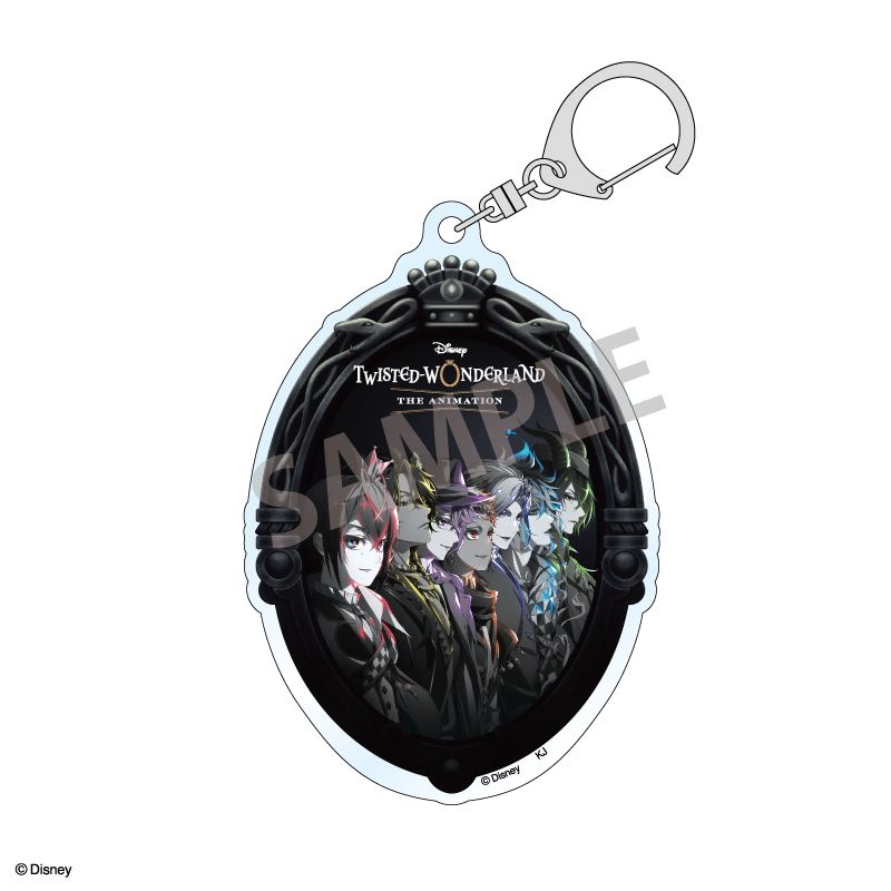 ディズニー ツイステッドワンダーランド ザ アニメーション_アクリルキーホルダー キービジュアル／colleize（colleize）