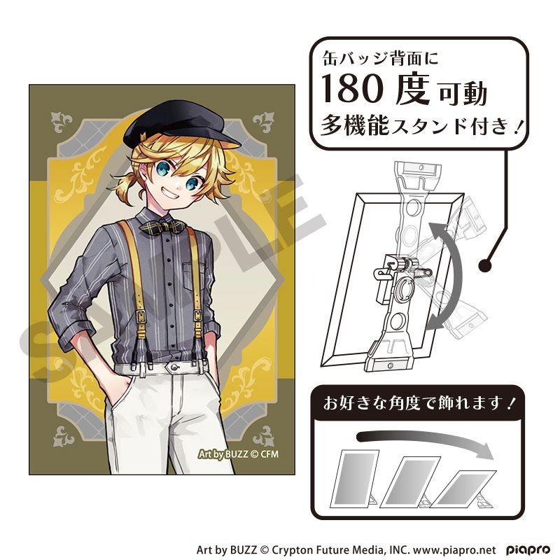 楽天市場】鏡音レン 缶バッジの通販