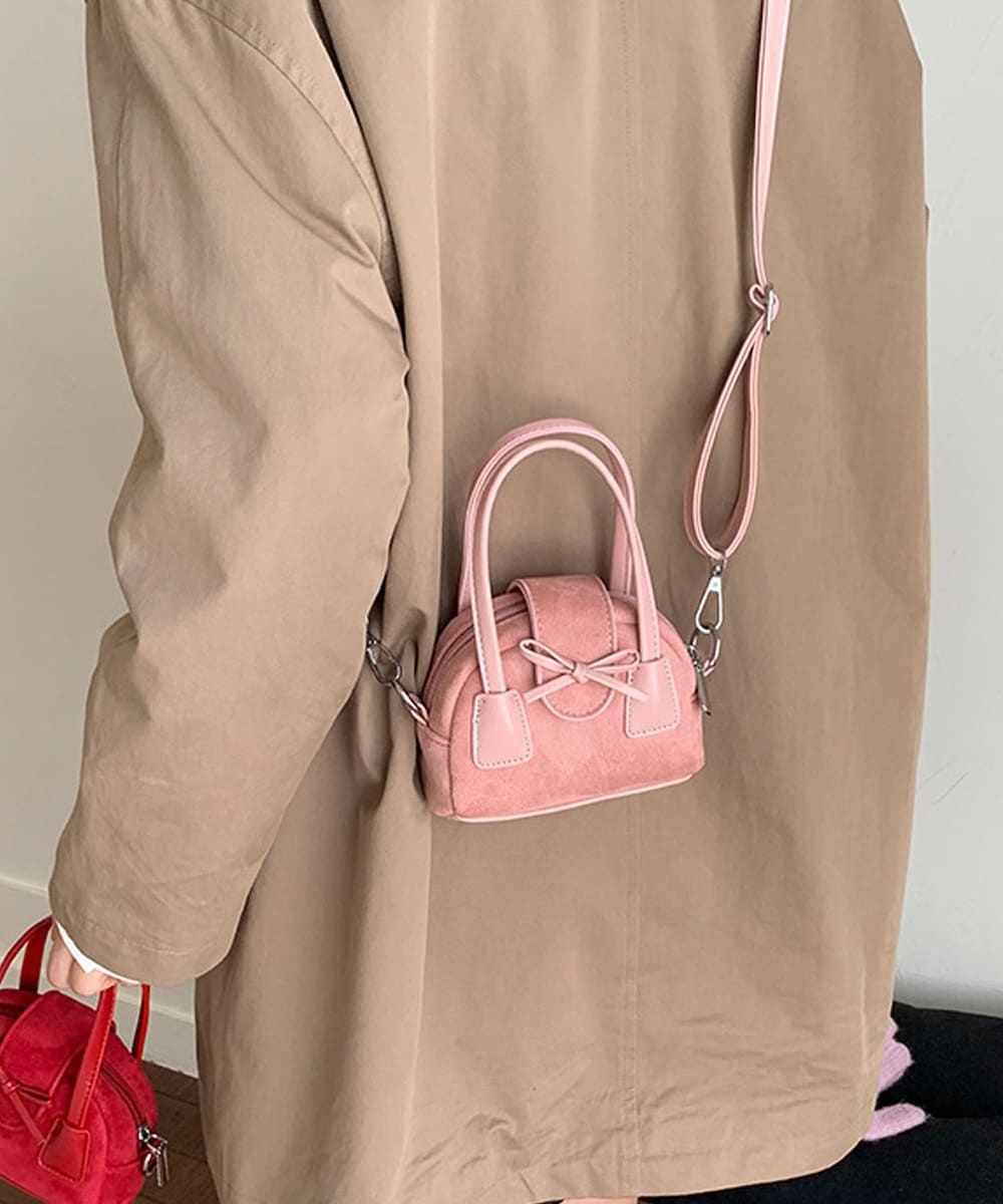 HOOK for girls ショルダーベルト付きミニボストンバッグ／フック（HOOK）