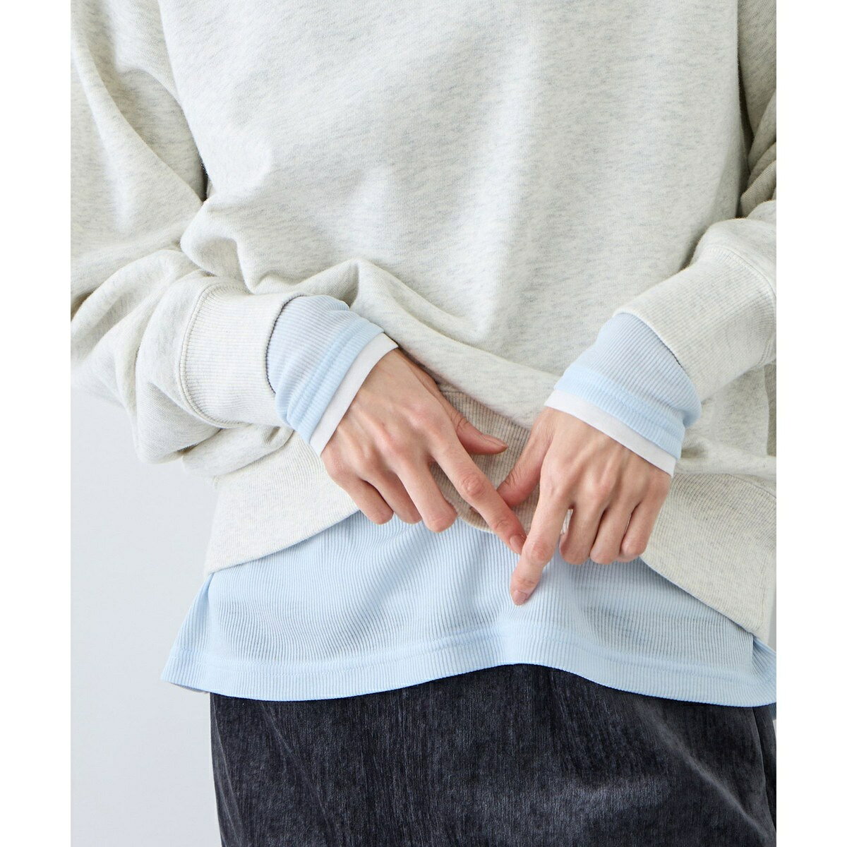 レイヤード風シアーロングスリーブTシャツ／ロペピクニック（ROPE' PICNIC） 0101marui-13111826 丸井(マルイ)楽天市場店 パッケージ画像