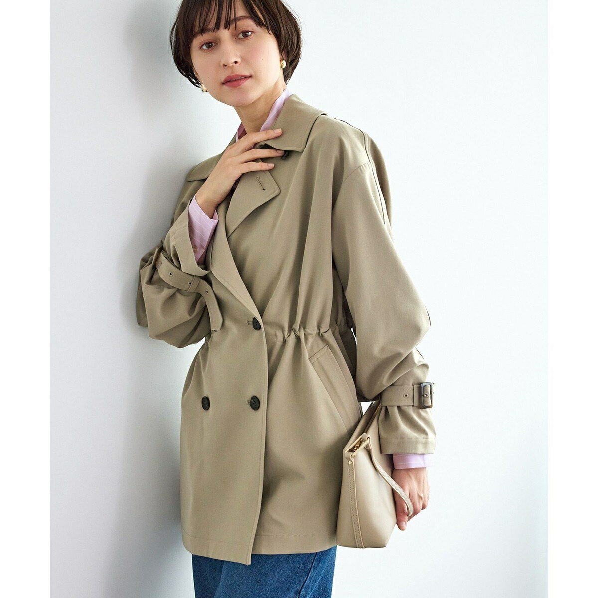 ミドル丈トレンチコート/花粉ガード・撥水／ロペピクニック（ROPE' PICNIC） 0101marui-13113675 丸井(マルイ)楽天市場店 パッケージ画像