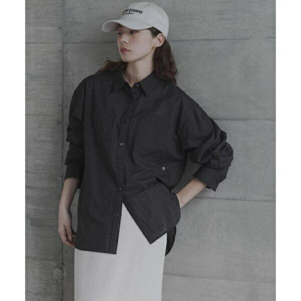 ドビーチェックアシメシャツ／アーバンリサーチ サニーレーベル（URBAN RESEARCH SonnyLabel）