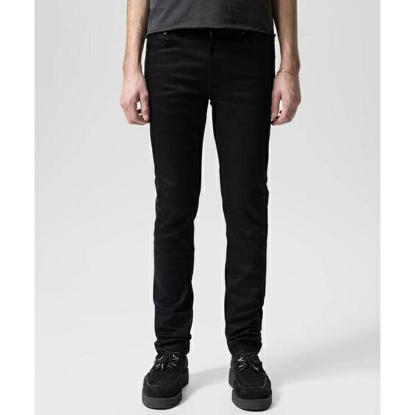 NUDIE JEANS／ヌーディージーンズ／LEAN DEAN ／DRY EVER BLACK／ロイヤルフラッシュ（ROYAL FLASH）