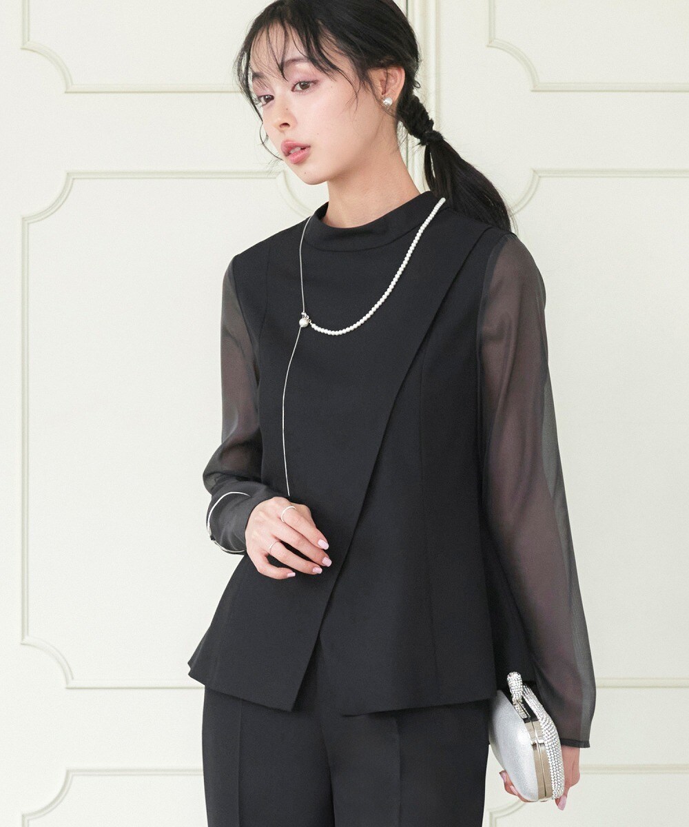 シアースリーブトップス＆パンツ／ルイルエブティック（RUIRUE BOUTIQUE）（楽天・丸井（マルイ）楽天市場店）