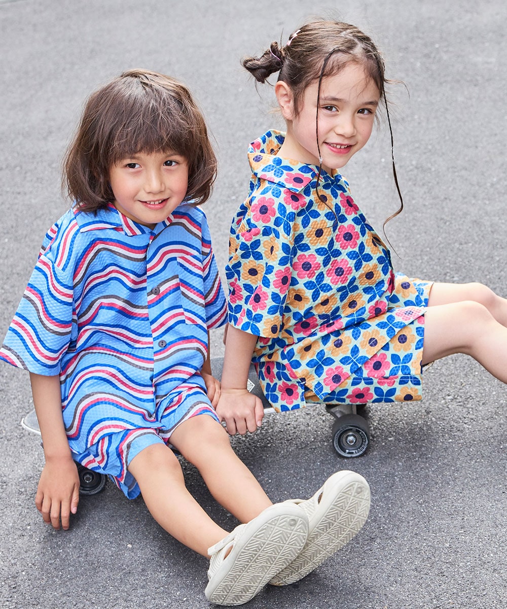 POKOPOKOドライ総柄ショートパンツ／マーキーズ（MARKEY'S）