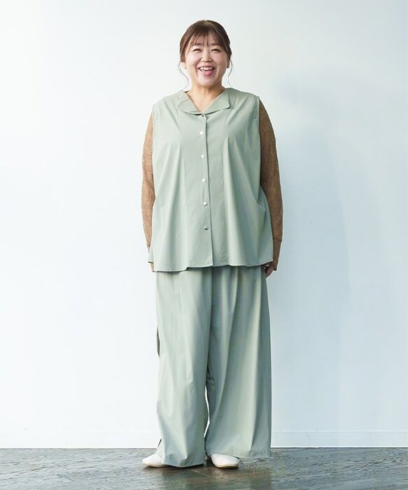 【大きいサイズ】上から下まで着心地set／アズノゥアズオオラカ（AS KNOW AS olaca）