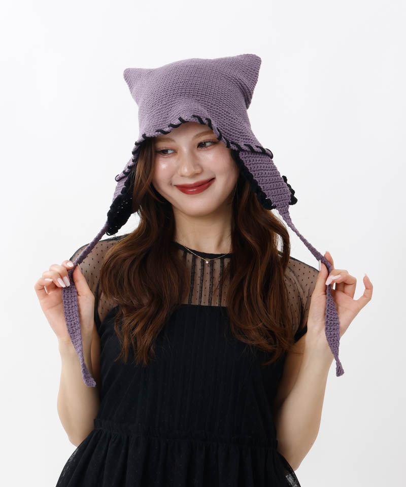 【 ANNA SUI（アナ スイ）】ネコ耳ボ�