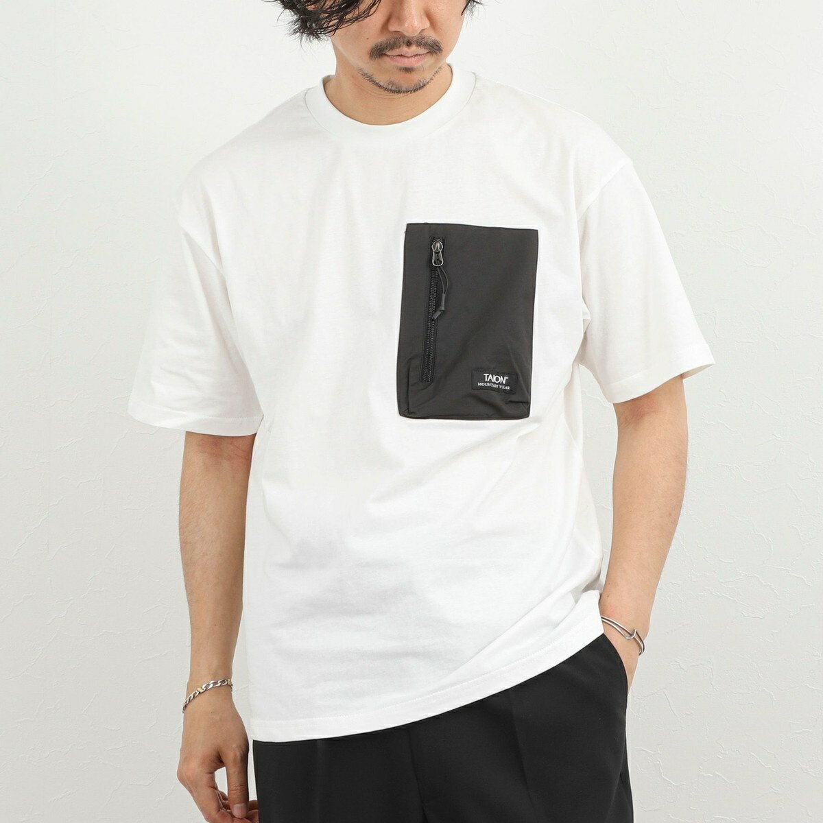 【TAION/タイオン】MOUNTAIN POCKET T-SHIRT ポケットTシャツ 26SS／ノーリーズ グッドマン（NOLLEY’S goodman）