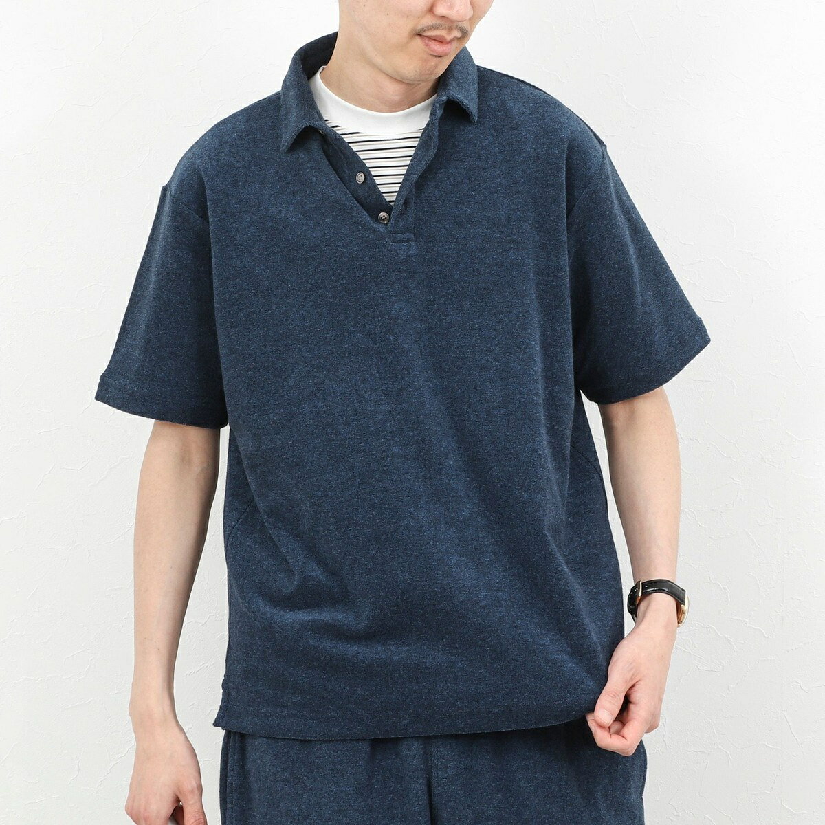 Polo by Ralph Lauren ポロシャツ L タオル地　パイル地 楽天市場】ポロ ラルフローレン メンズ パイル地 半袖 開襟 ポロシャツ