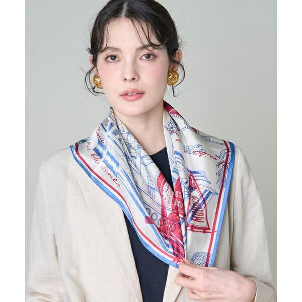 シルクスカーフ ボンメール《manipuri》／フェイバリット スキナモノ（FAVORITE SUKINAMONO）