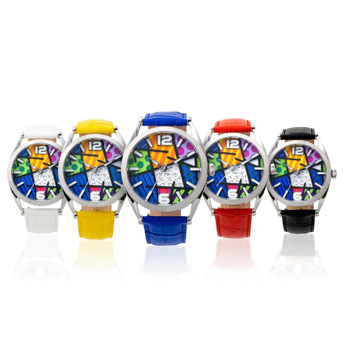 ロメロ ブリット 腕時計 5色セット ランドスケープ ROMERO BRITTO 生産数量限定 L／MARUZEKI（MARUZEKI）