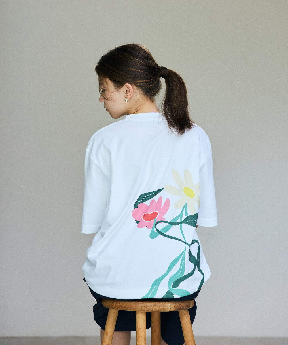 樂天商城 - rehacer : Twisted Garden Relax Fit T-shirt／レアセル（rehacer）