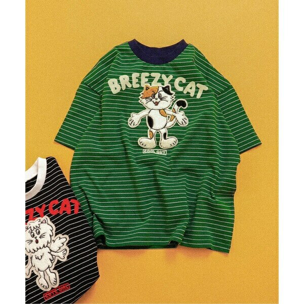 BREEZY CATS サガラワッペンTシャツ／ブリーズ（BREEZE）