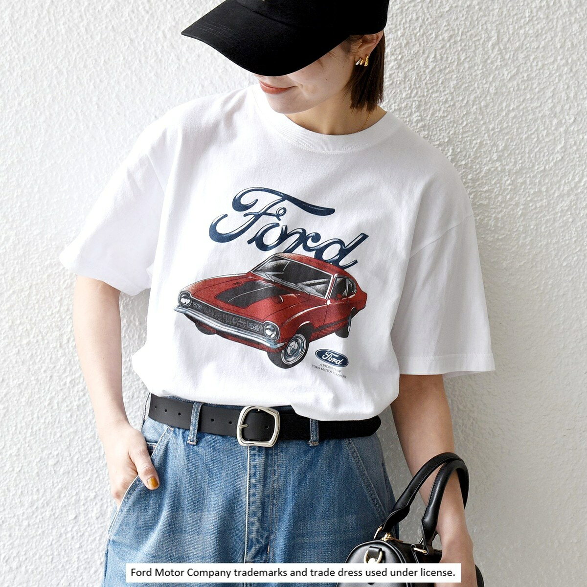 GOOD ROCK SPEED:〈洗濯機可能〉Ford CAR ロゴ プリント TEE／シップス エニィ（SHIPS any）