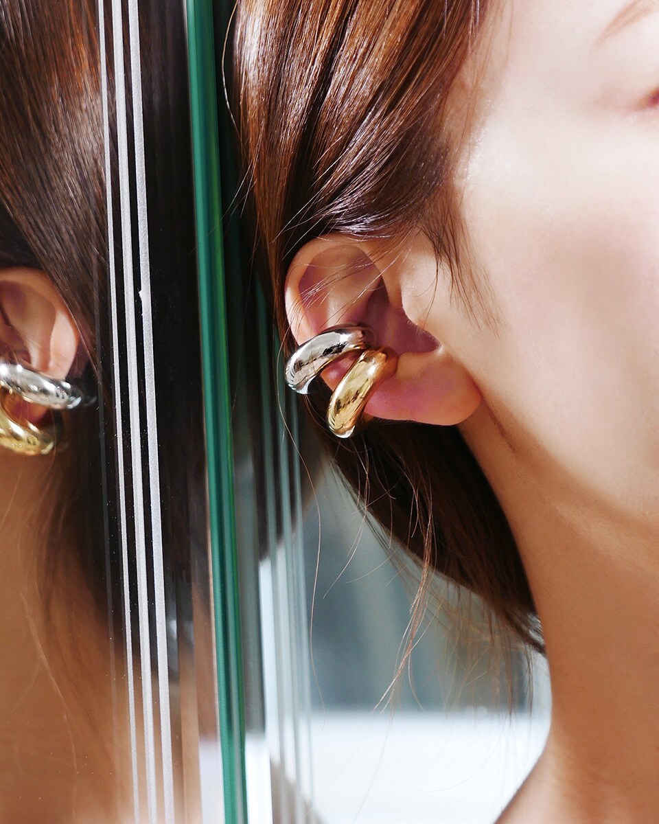 Dine Al - kiehtova/Luminous Curve Ear Cuff/ルミナス カーブ イヤーカフ／キエトヴァ（kiehtova）