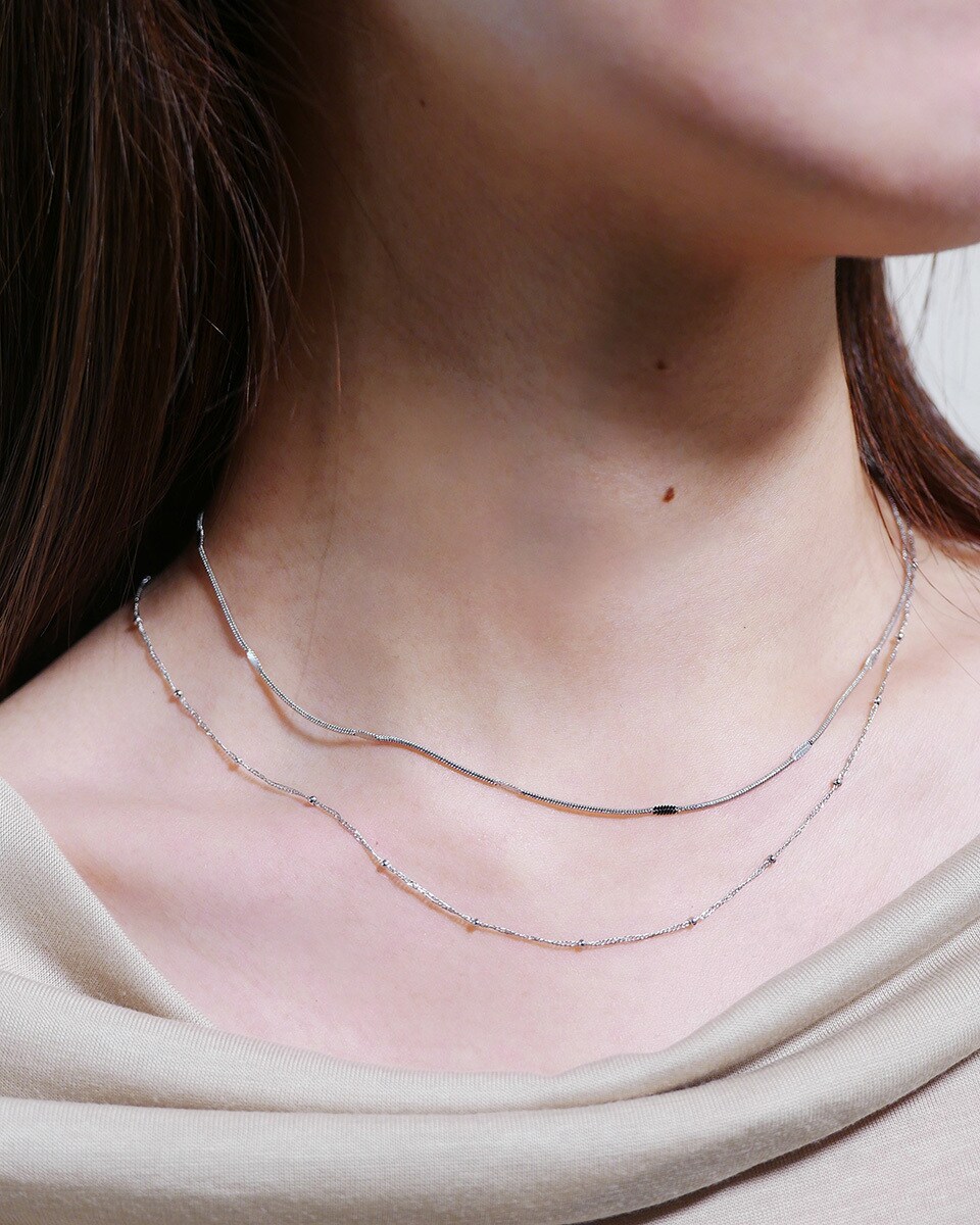 kiehtova/Layered Contour Necklace／キエトヴァ（kiehtova）