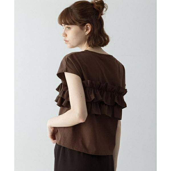 『WEB限定』フリルドッキングプルオーバー／アーバンリサーチ サニーレーベル（URBAN RESEARCH SonnyLabel）
