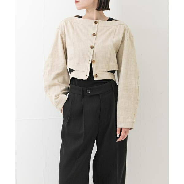 new basic　SLAB NEP BELT JACKET／アーバンリサーチ（URBAN RESEARCH）