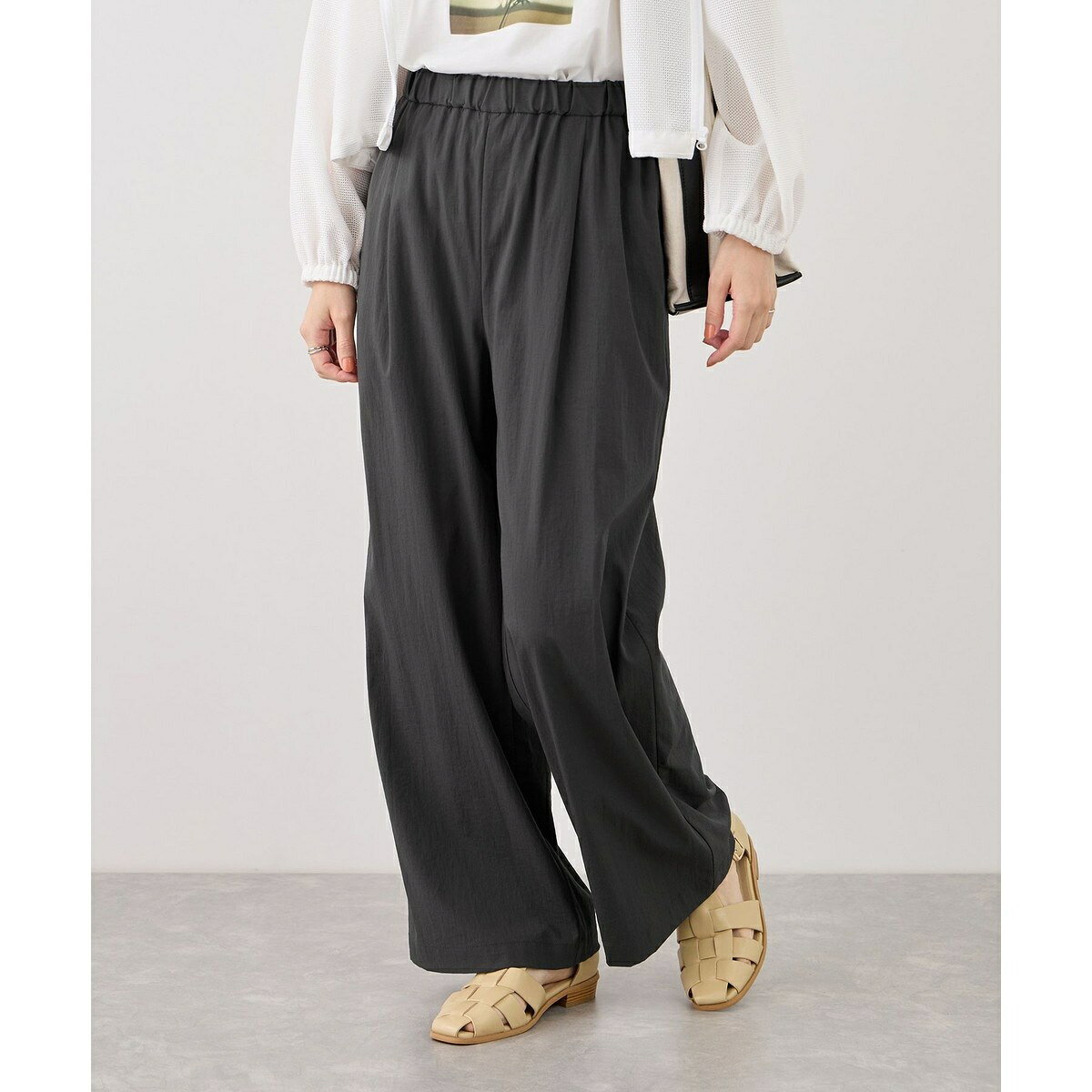 【ベストヒット】レーヨンナイロンイージーワイドパンツ/UVカット／ロペピクニック（ROPE' PICNIC） 0101marui-13175696 丸井(マルイ)楽天市場店 サンプル画像2