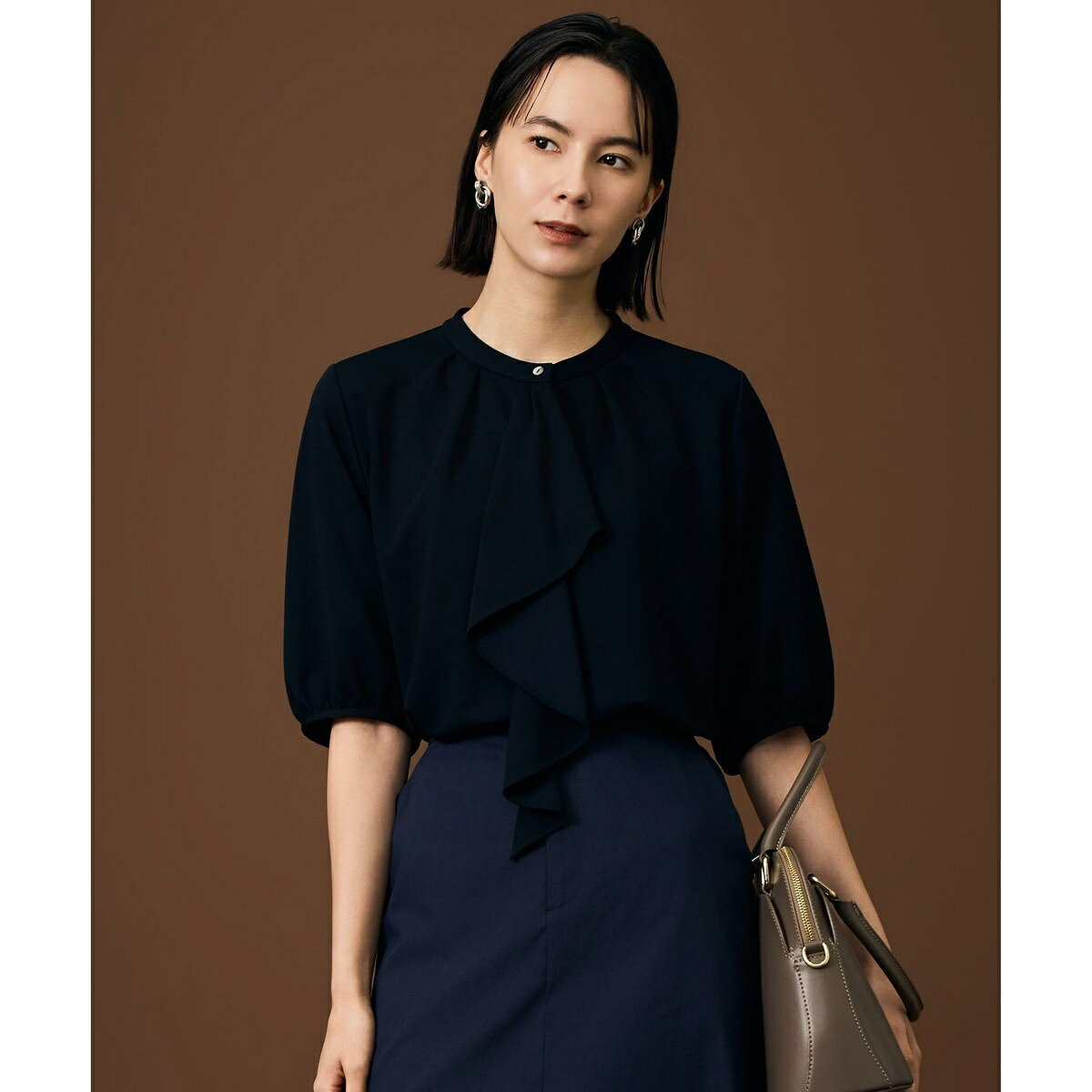 【人気素材】アムンゼンジャージー5分袖 トップス／自由区（JIYU-KU） 0101marui-13178826 丸井(マルイ)楽天市場店 パッケージ画像