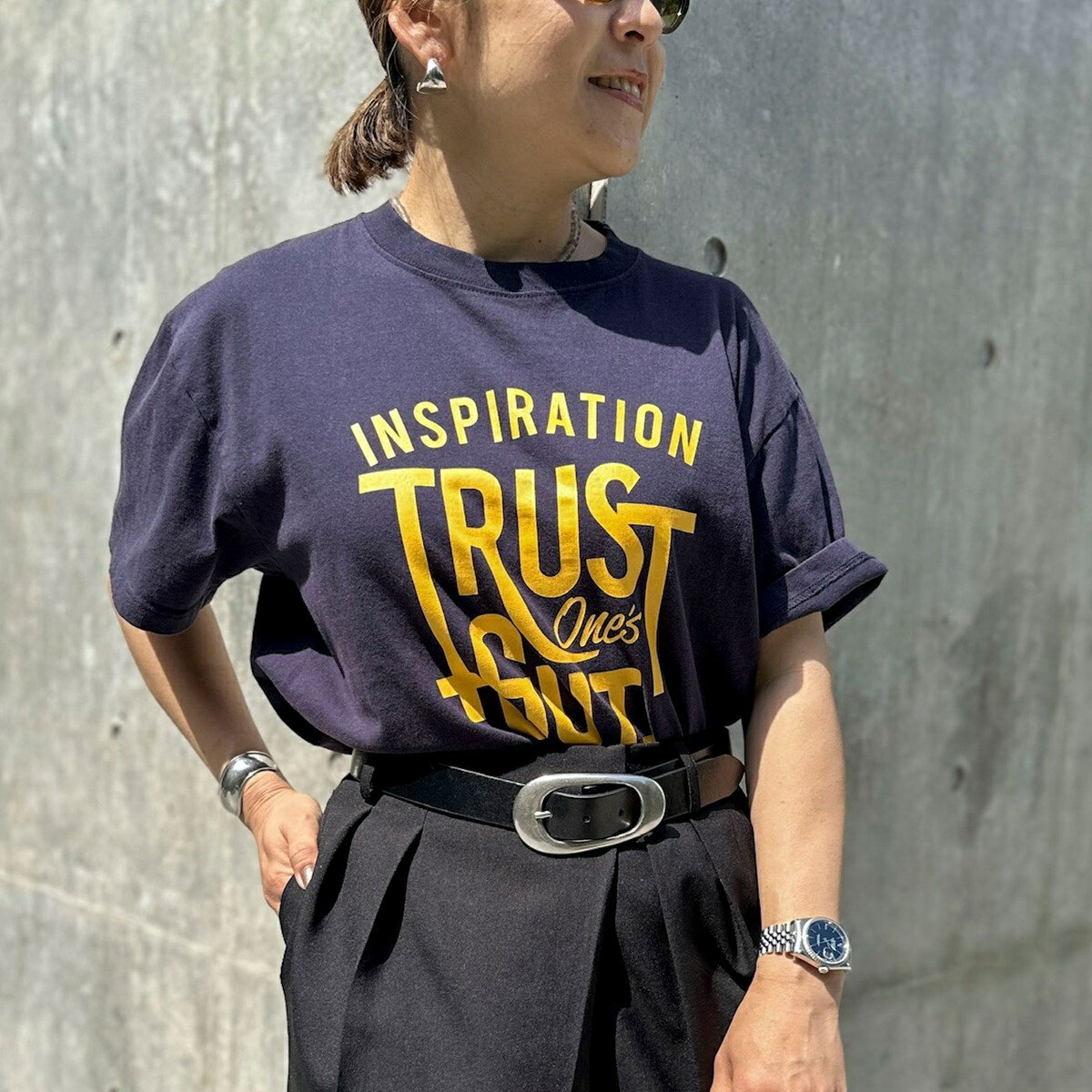 別注プリントTシャツ／リエミラー（Rie Miller）