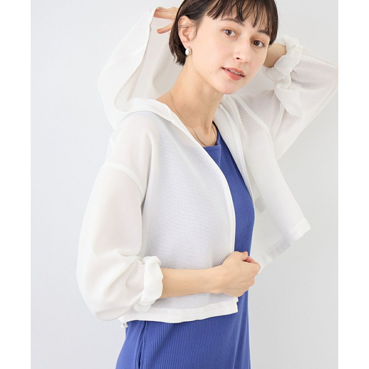 絡み織フーディージップブルゾン／ロペピクニック（ROPE' PICNIC） 0101marui-13180146 丸井(マルイ)楽天市場店 パッケージ画像