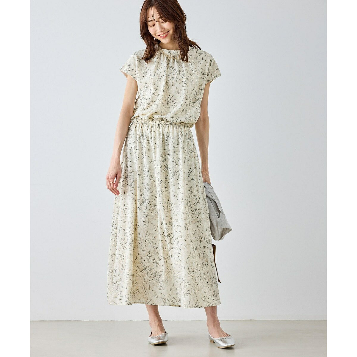 【WEB限定サイズ】小花柄＆線画アソートワンピース／ロペピクニック（ROPE' PICNIC） 0101marui-13180237 丸井(マルイ)楽天市場店 サンプル画像3