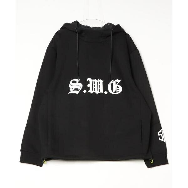 THE SWINGGGR／ザ スウィンガー／HI NECK HOODIE／ロイヤルフラッシュ（ROYAL FLASH）