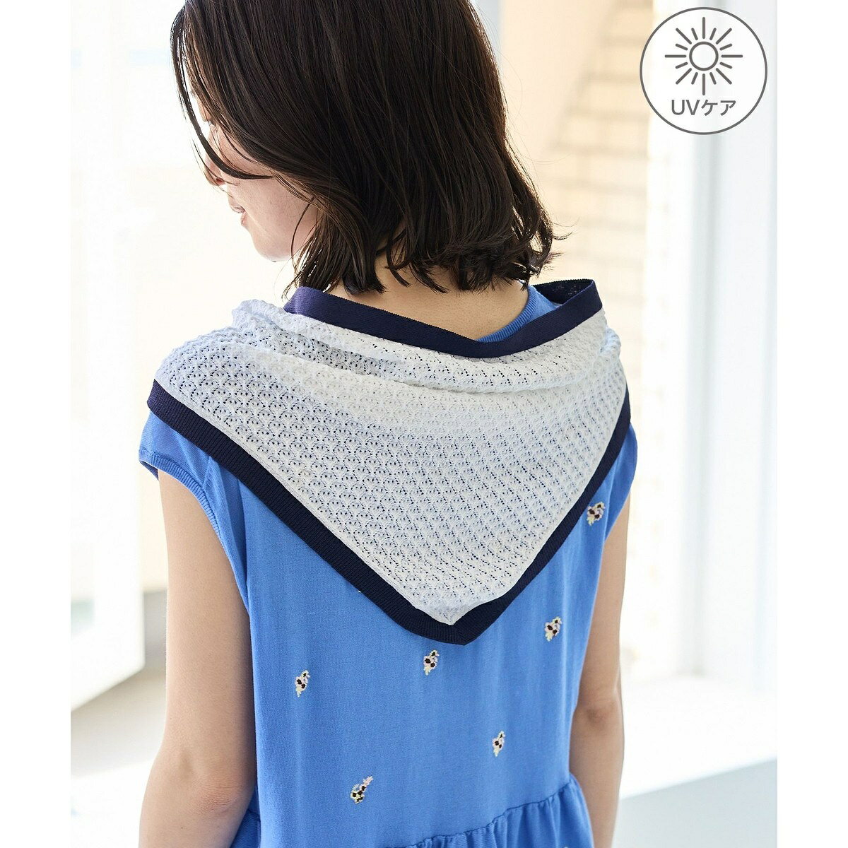 シャーベットニット 透かし編みニットスカーフ/UVケア／ロペピクニックパサージュ（ROPE' PICNIC PASSAGE） 0101marui-13185686 丸井(マルイ)楽天市場店 パッケージ画像